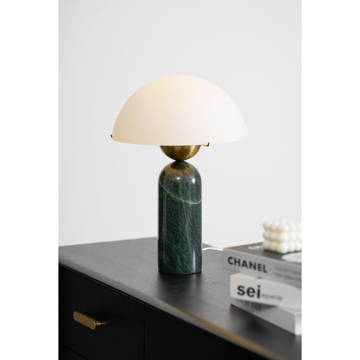 Lampada da Tavolo Peono in Alabastro