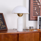 Lampada da Tavolo Peono in Alabastro