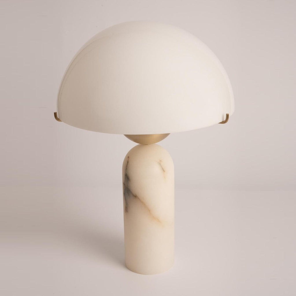 Lampada da Tavolo Peono in Alabastro
