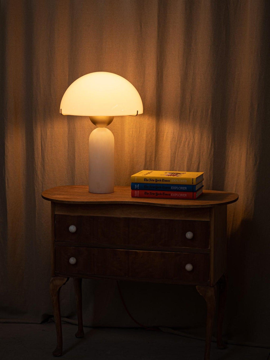 Lampada da Tavolo Peono in Alabastro