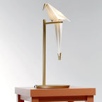Lampada da Tavolo a Forma di Gru di Carta