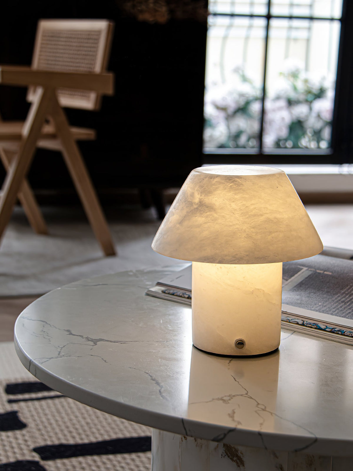 Lampada da Tavolo Petra in Alabastro