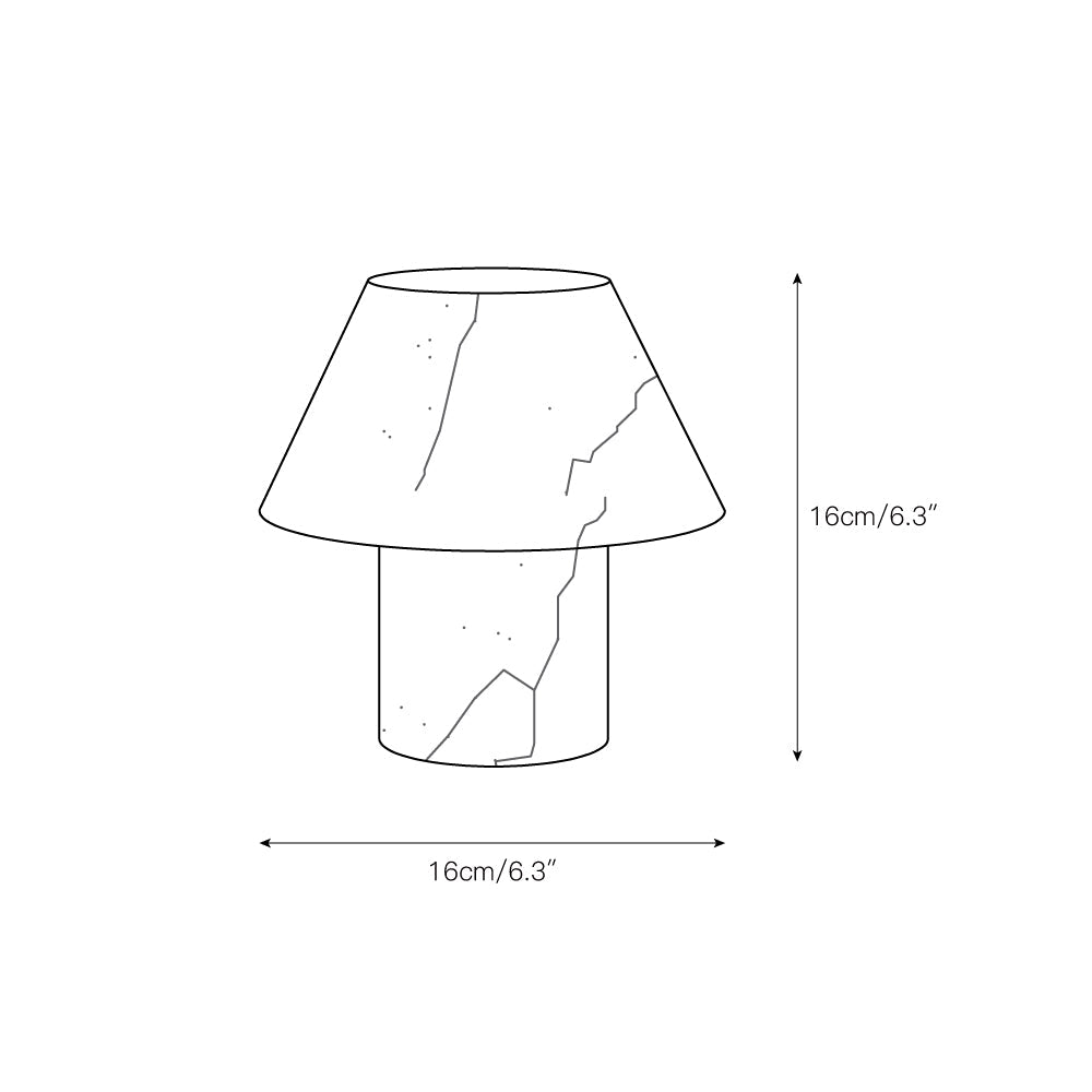 Lampada da Tavolo Petra in Alabastro