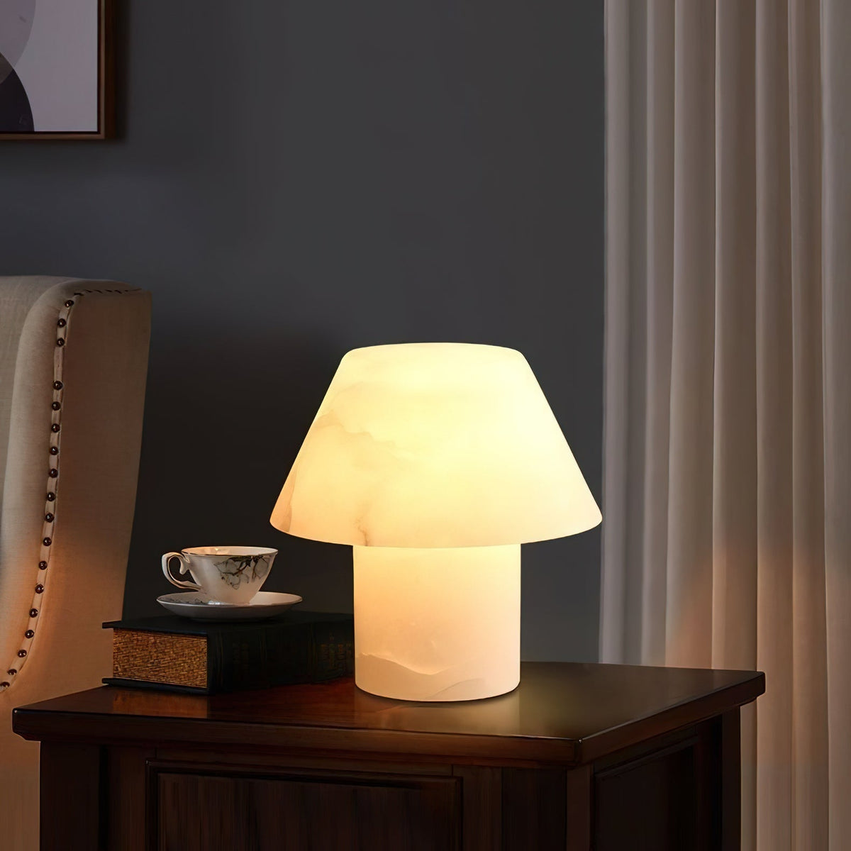 Lampada da Tavolo Petra in Alabastro