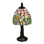 Lampada da Tavolo Mini Tiffany 15cm Minster Rudford