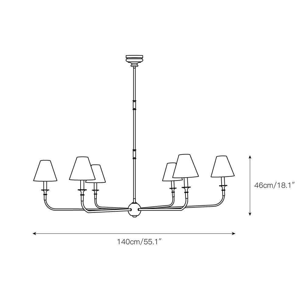 Lampadario Grande in Tessuto Industriale Vintage Arthaila