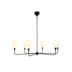 Lampadario Grande in Tessuto Industriale Vintage Arthaila