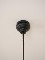Lampadario Grande in Tessuto Industriale Vintage Arthaila