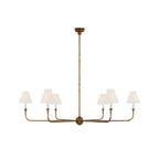 Lampadario Grande in Tessuto Industriale Vintage Arthaila