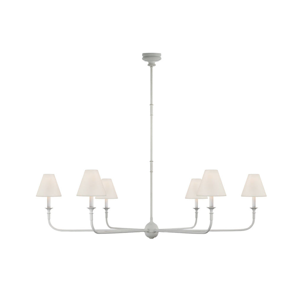 Lampadario Grande in Tessuto Industriale Vintage Arthaila