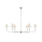 Lampadario Grande in Tessuto Industriale Vintage Arthaila