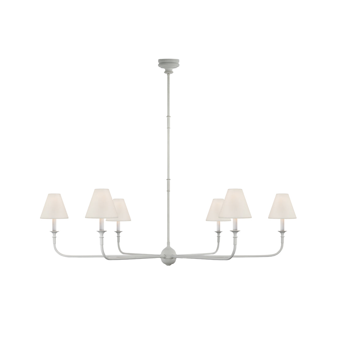 Lampadario Grande in Tessuto Industriale Vintage Arthaila