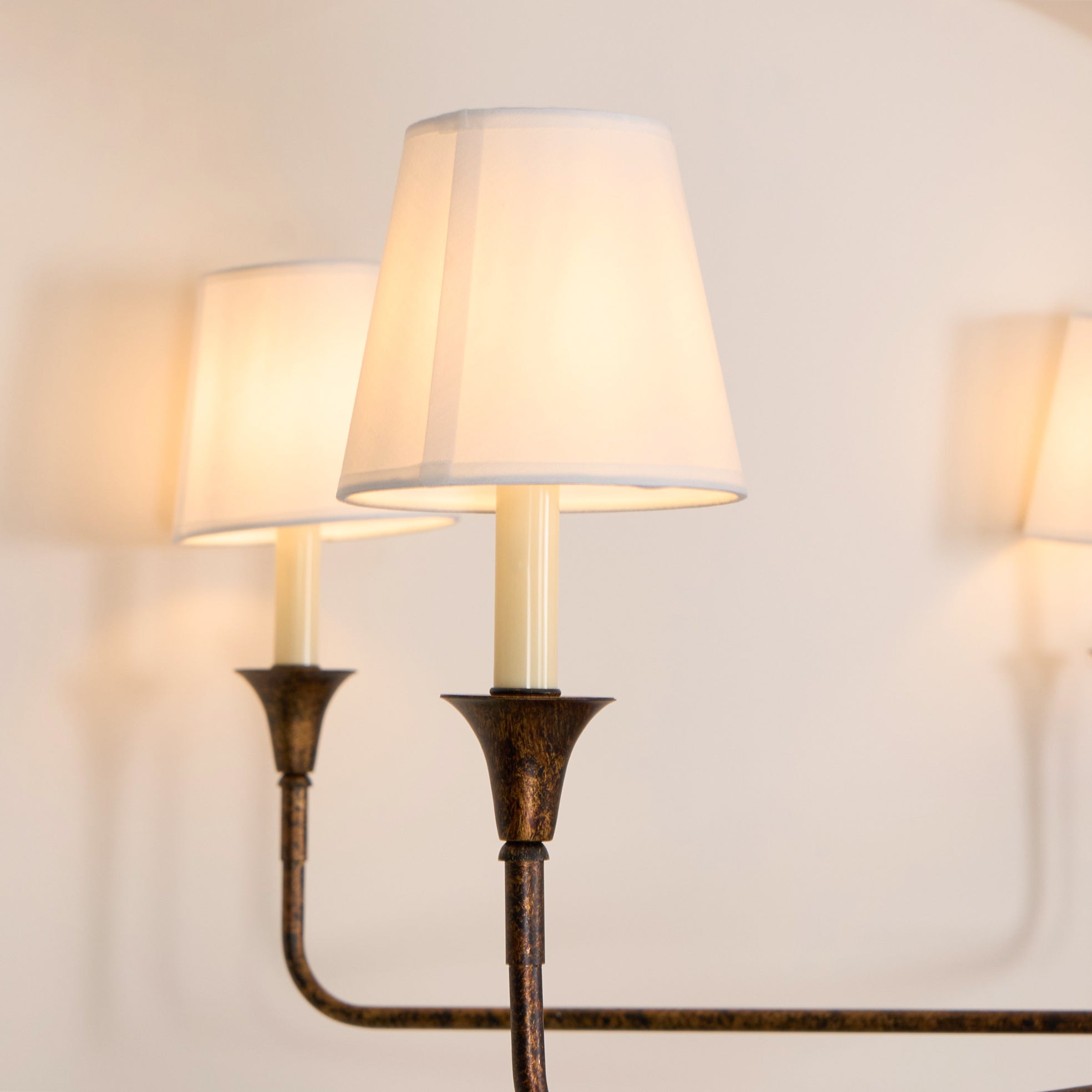 Lampadario Grande in Tessuto Industriale Vintage Arthaila