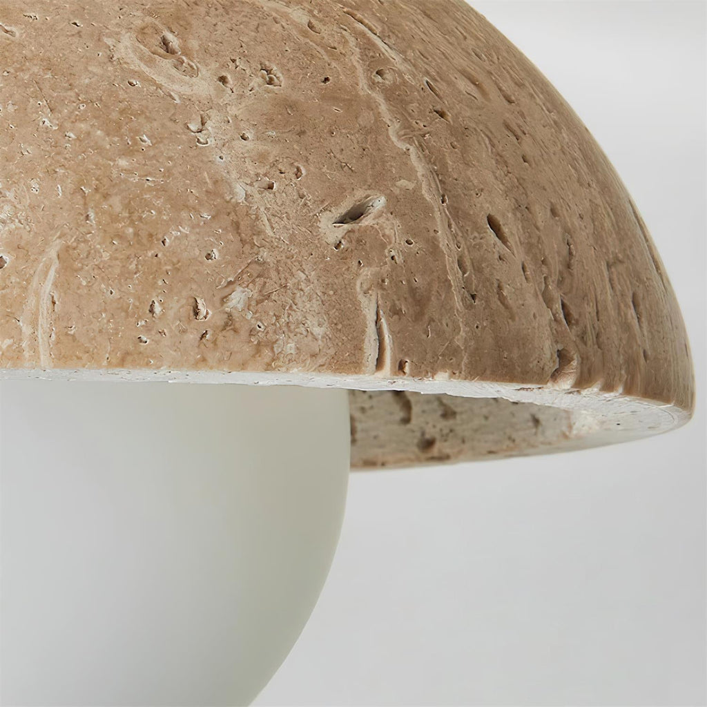 Mysa Minimalista Lampada da Soffitto in Travertino