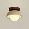 Mysa Minimalista Lampada da Soffitto in Travertino