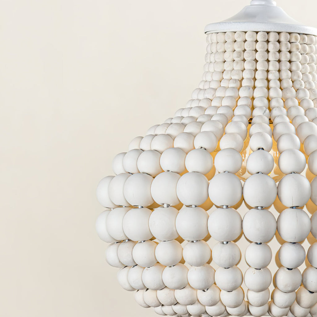 Lampada a sospensione Pilli con perline
