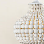 Lampada a sospensione Pilli con perline