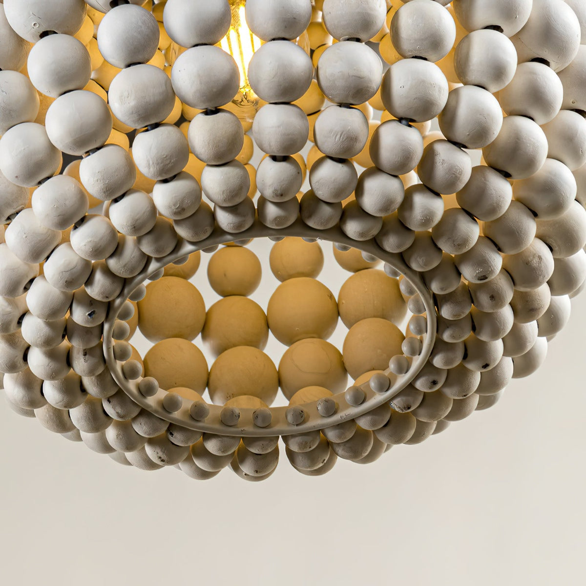 Lampada a sospensione Pilli con perline