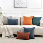 Fodera per cuscino in corduroy Rivon