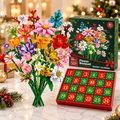 "Bloom & Build" calendario dell'avvento – Costruisci il tuo bouquet di Natale magico