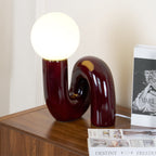 Lampada da Tavolo Giocosa a Forma di N