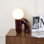 Lampada da Tavolo Giocosa a Forma di N