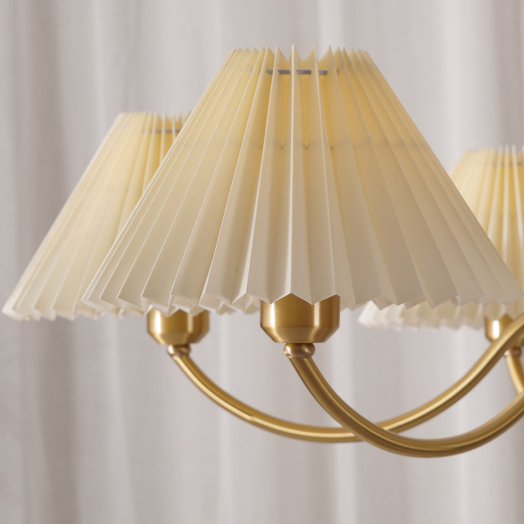 Lampadario Pieghettato