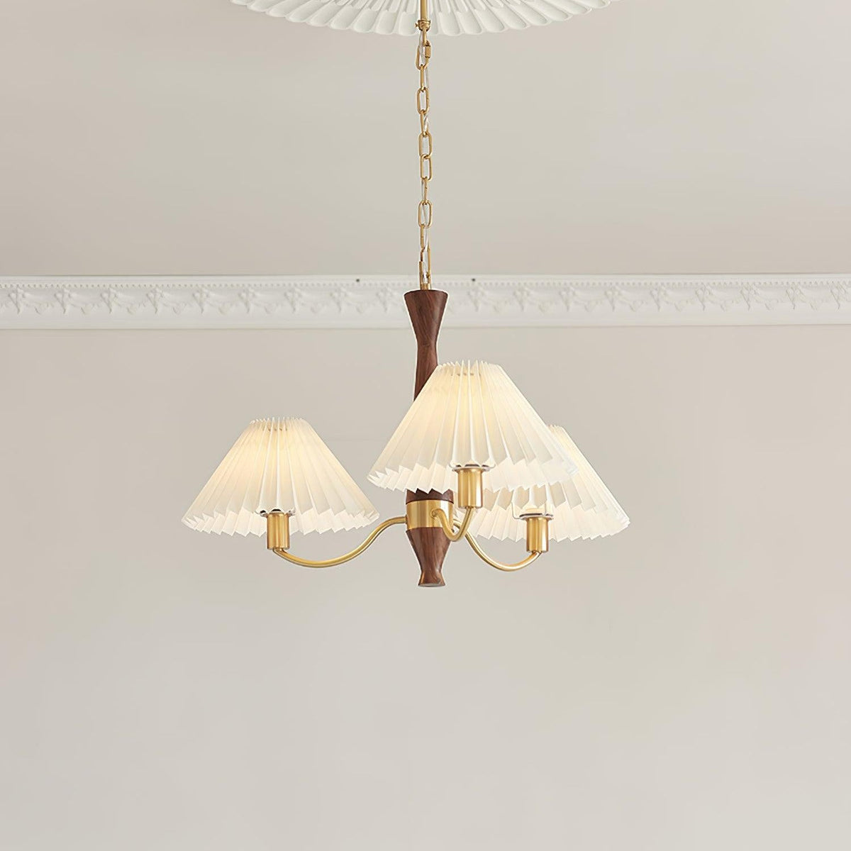 Lampadario Pieghettato