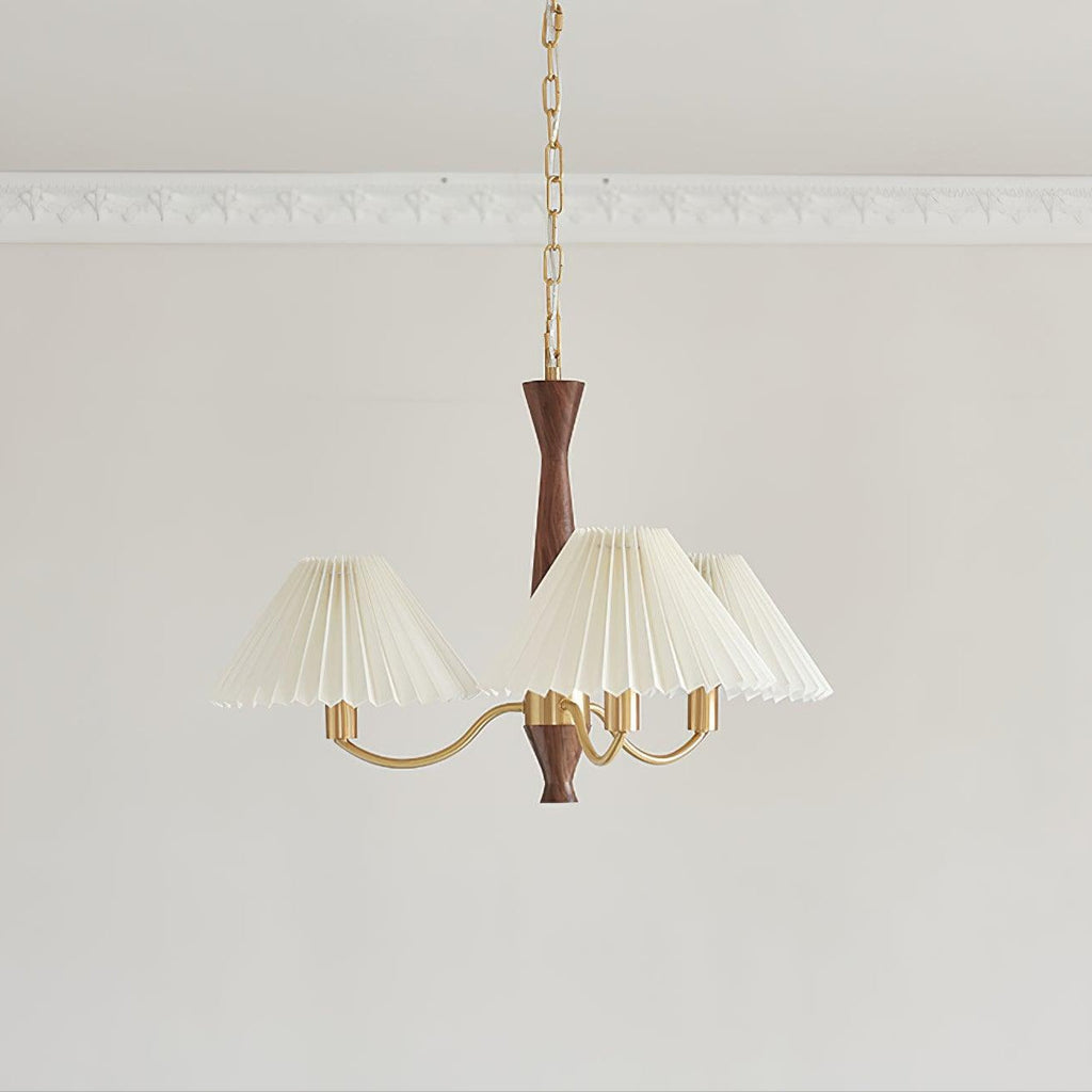 Lampadario Pieghettato