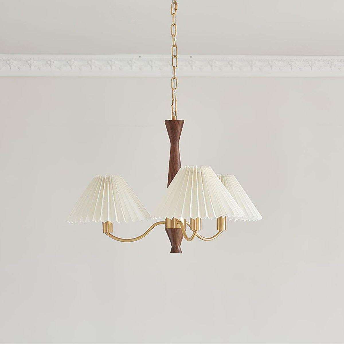 Lampadario Pieghettato