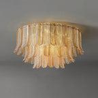 Plafoniera in Vetro Plume