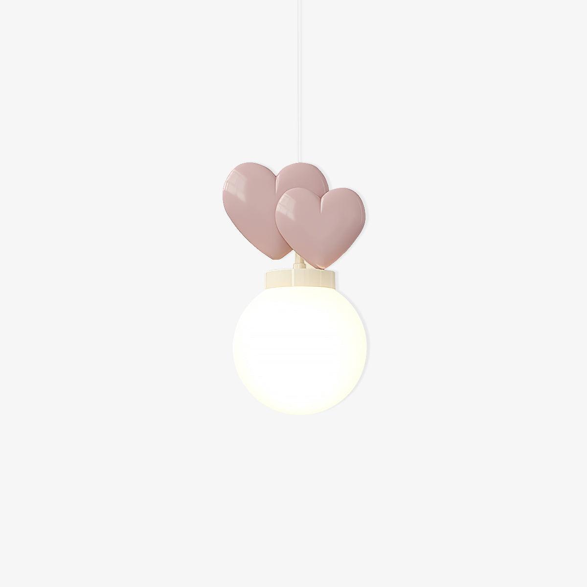 Lampada a Sospensione Cuore Carina Sfera
