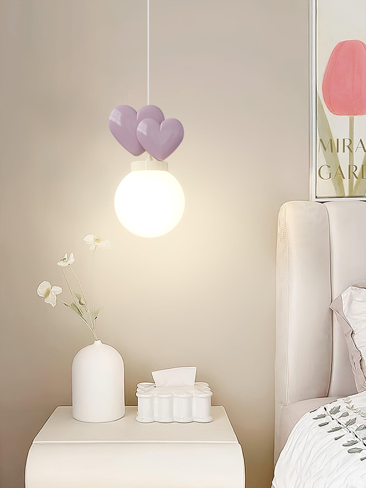 Lampada a Sospensione Cuore Carina Sfera