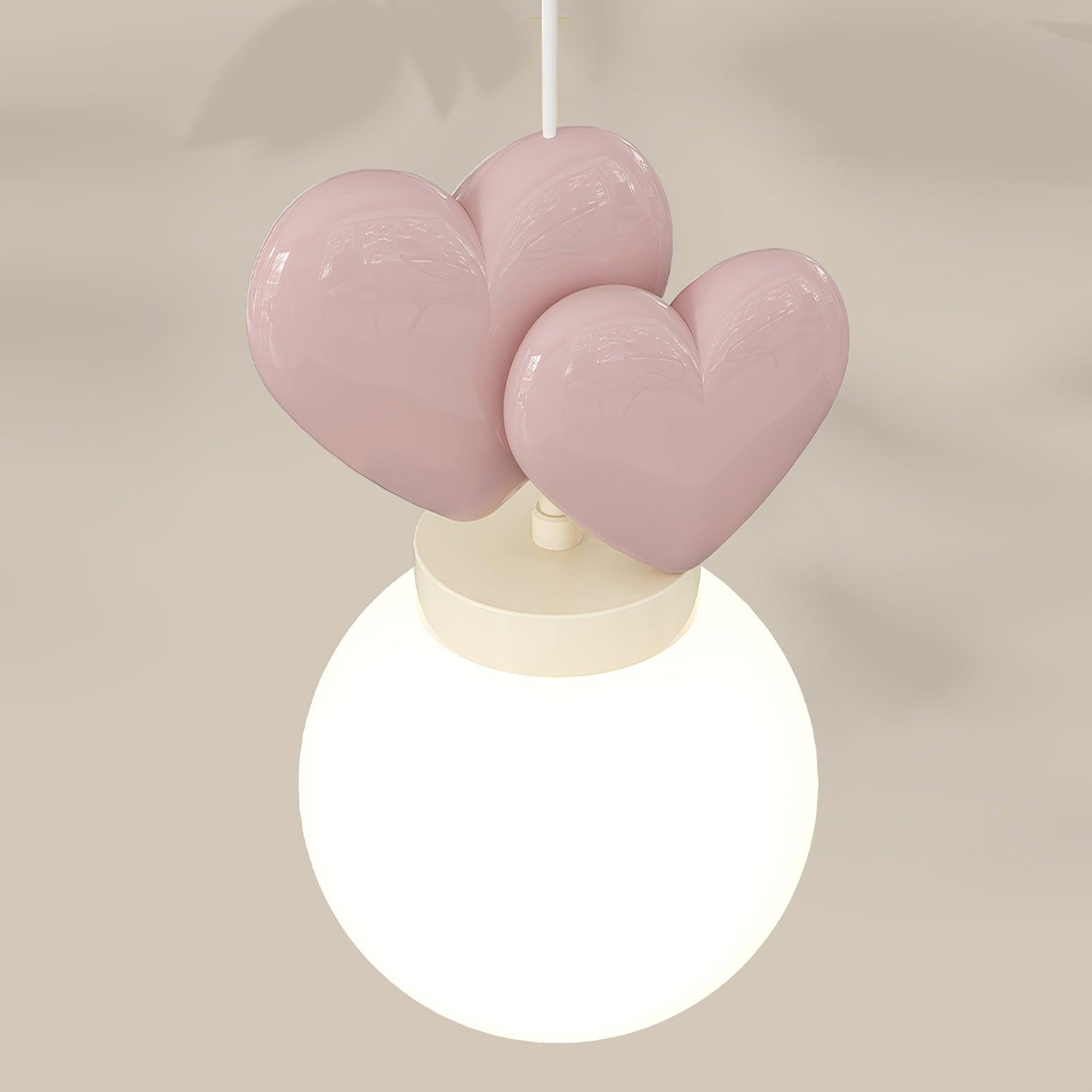 Lampada a Sospensione Cuore Carina Sfera