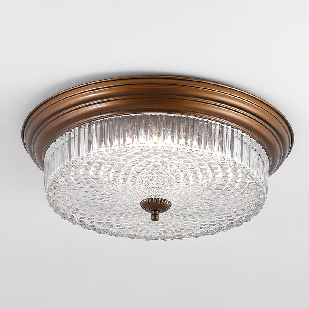Lampada da soffitto retro a flush
