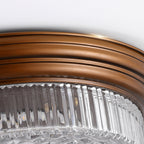 Lampada da soffitto retro a flush