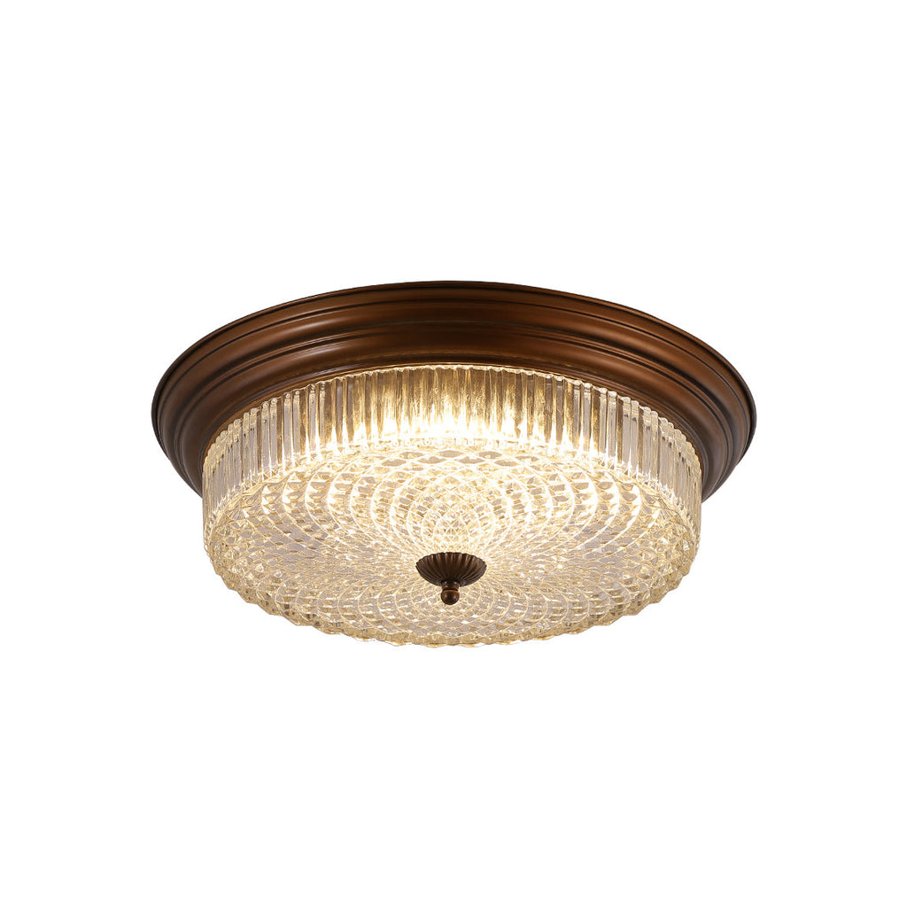Lampada da soffitto retro a flush
