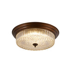 Lampada da soffitto retro a flush