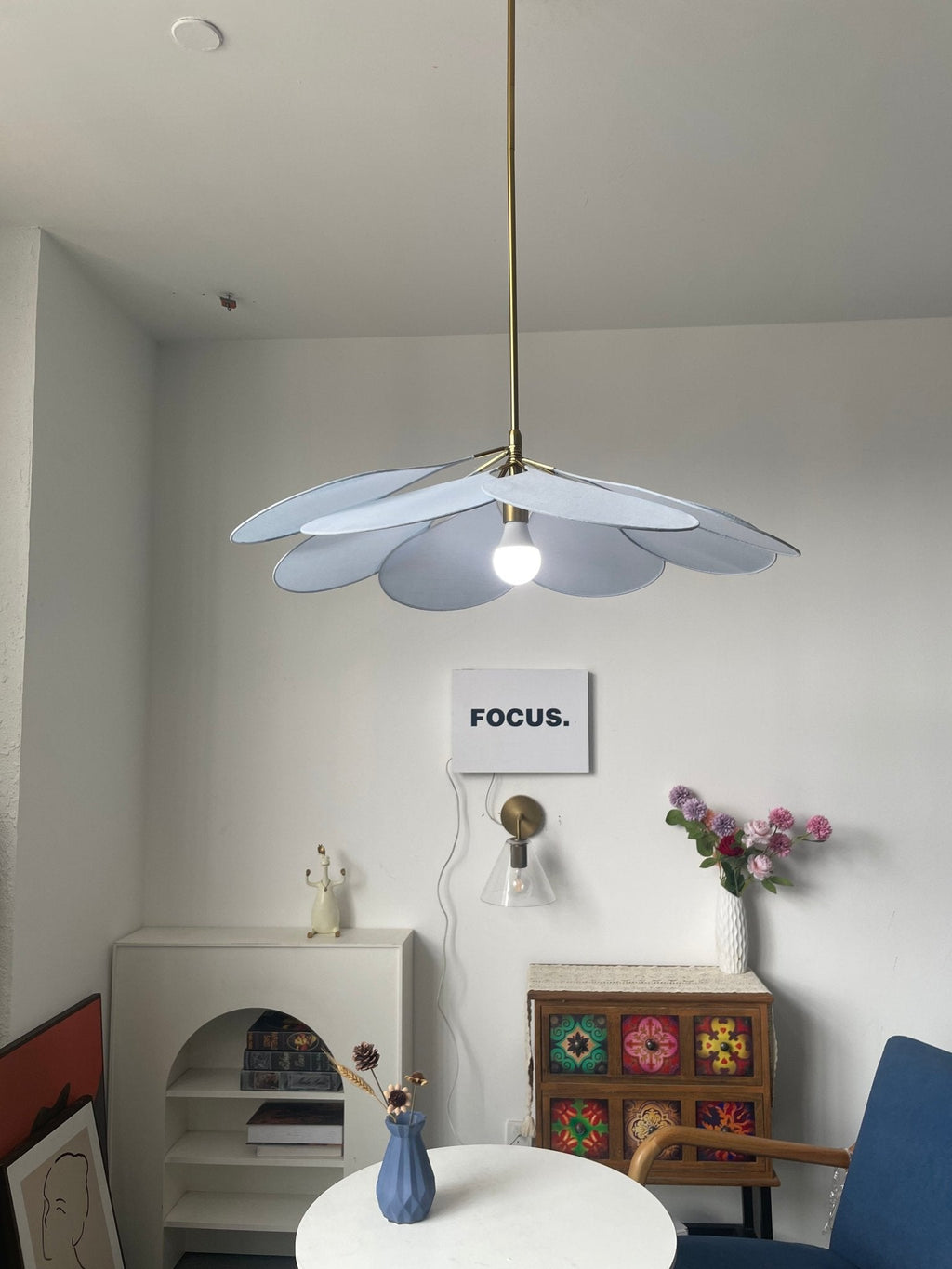 Lampada a sospensione Petali Preziosi