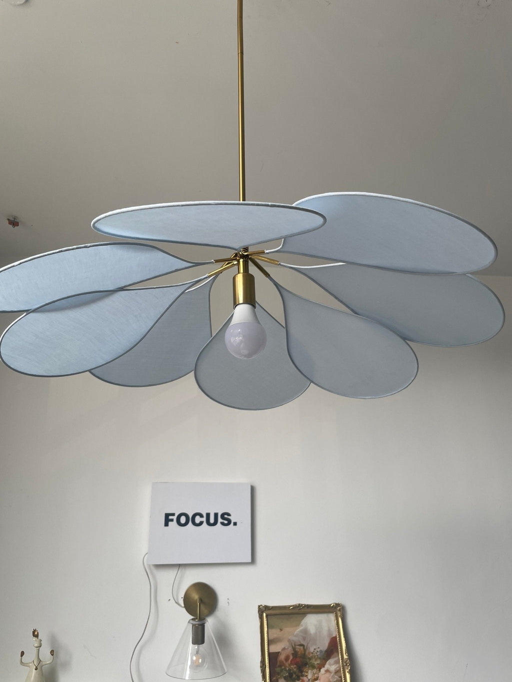 Lampada a sospensione Petali Preziosi