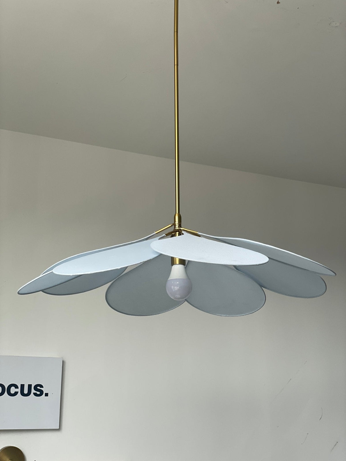 Lampada a sospensione Petali Preziosi
