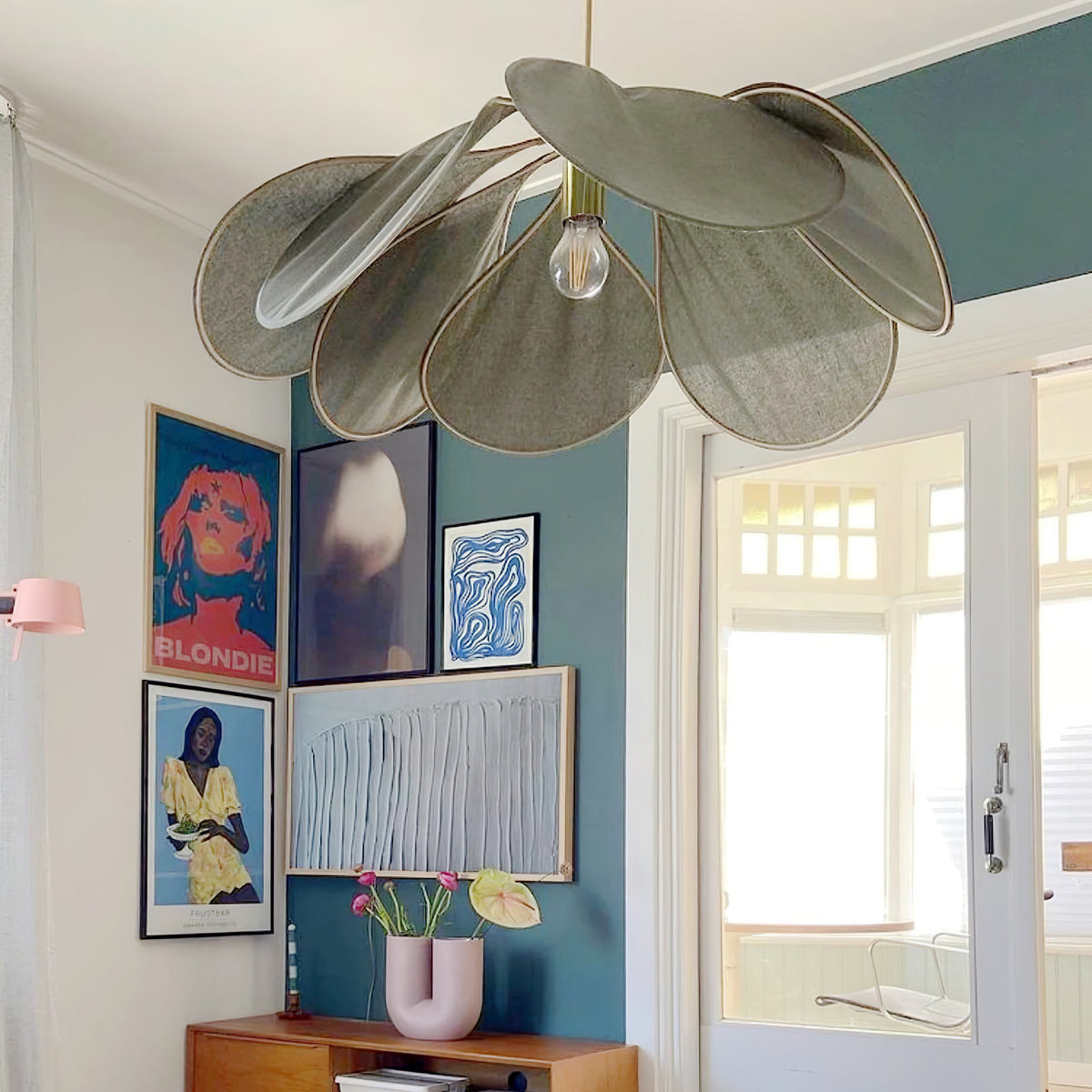 Lampada a sospensione Petali Preziosi