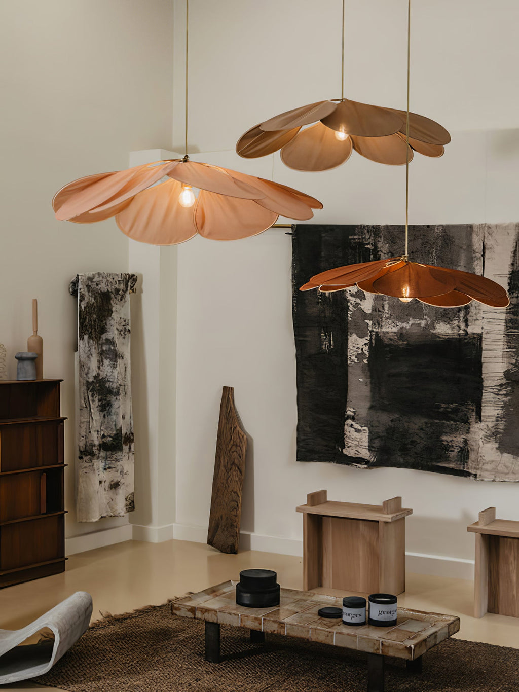 Lampada a sospensione Petali Preziosi
