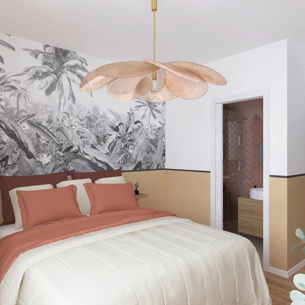 Lampada a sospensione Petali Preziosi