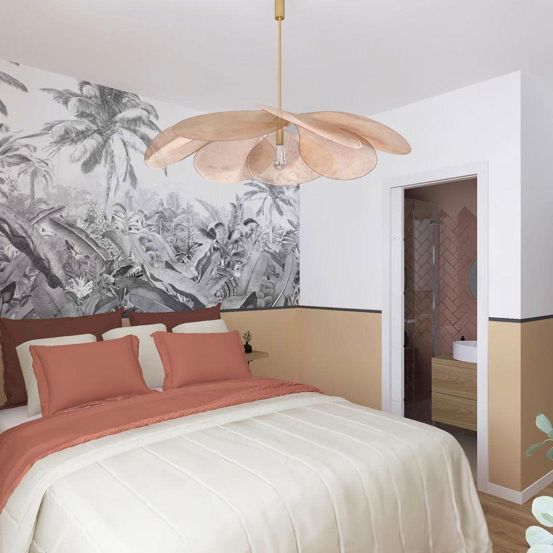 Lampada a sospensione Petali Preziosi