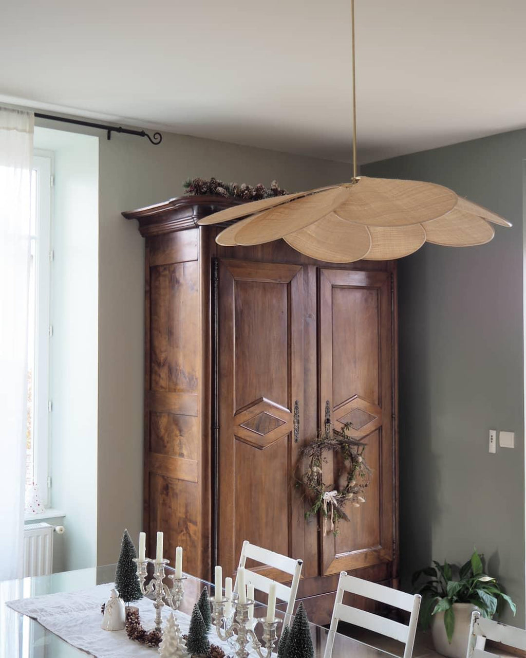 Lampada a sospensione Petali Preziosi