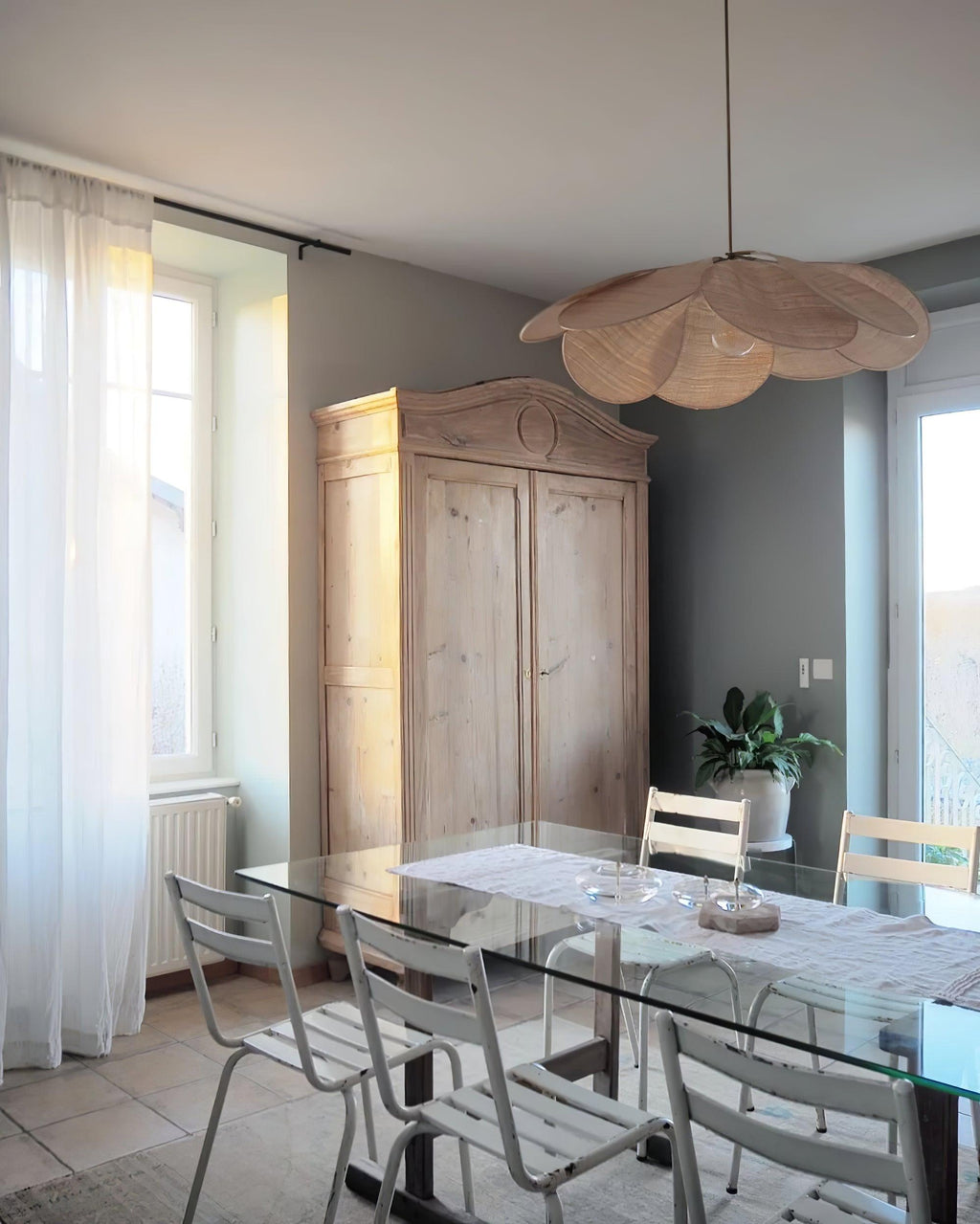 Lampada a sospensione Petali Preziosi