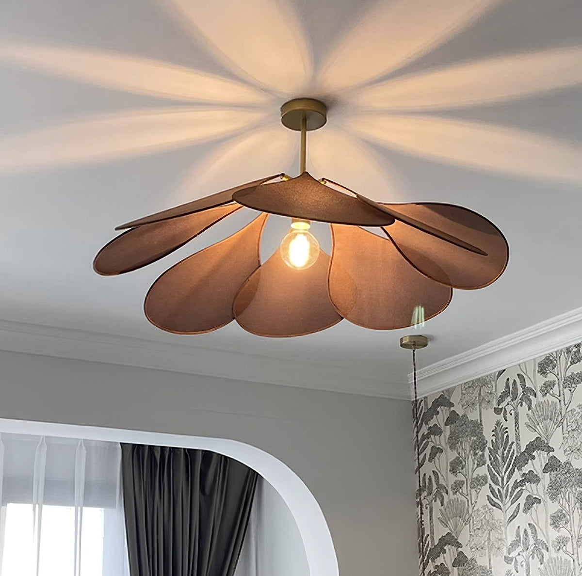 Lampada a sospensione Petali Preziosi