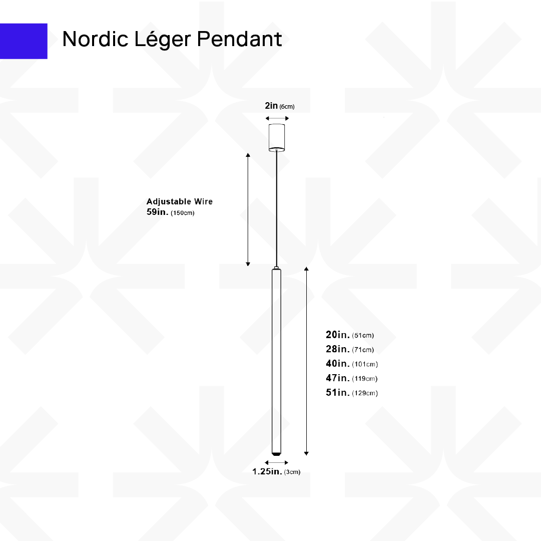 Nordic Léger Pendant