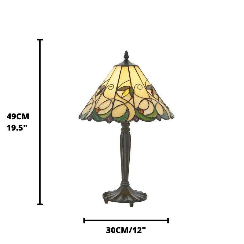 Lampada Tiffany Piccola Jamelia di Interiors 1900